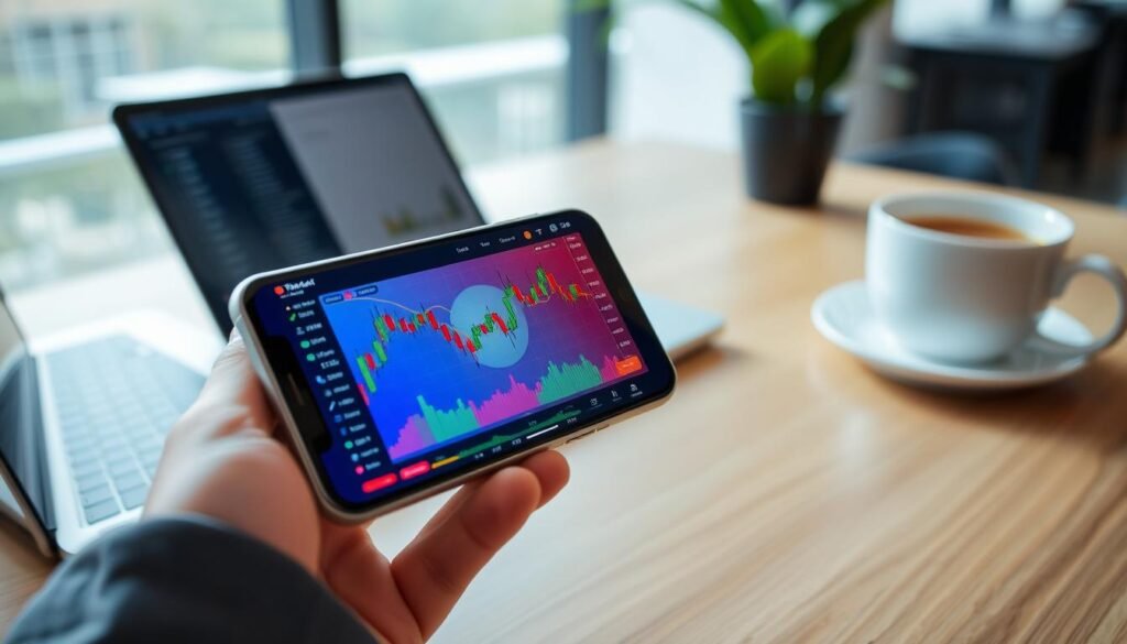 Mobile forex trading platform