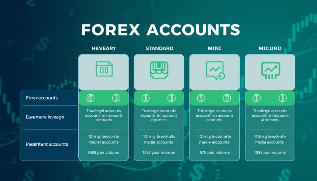 forex account types
