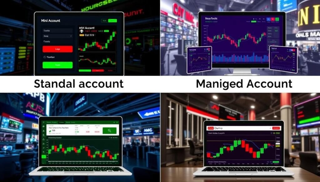 forex account types