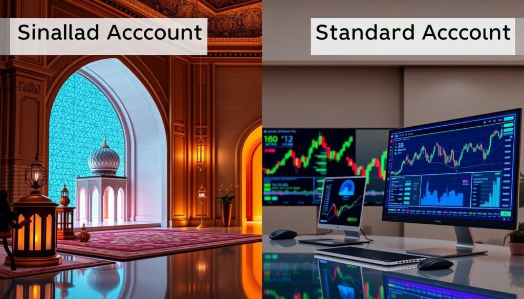 islamic accounts vs standard accounts